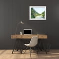 thumbnail image 3 of Shefranov, Olga 24x20 White Modern Wood Framed Museum Art Print Titled - Creek, 3 of 4