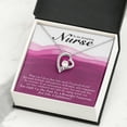 thumbnail image 3 of Inspirational Message for Nurse Forever Necklace w Message Card, 3 of 20