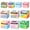 All-10PCS, variant on Cute Pattern Sticky Note (105 Sheets/Roll), Cute Pattern Pad | Office Supplies Cute Stationery Sticky Notes, Self Adhesive Cartoon Theme Memo Pads, Tab Supplies-Gift-(10PCS)