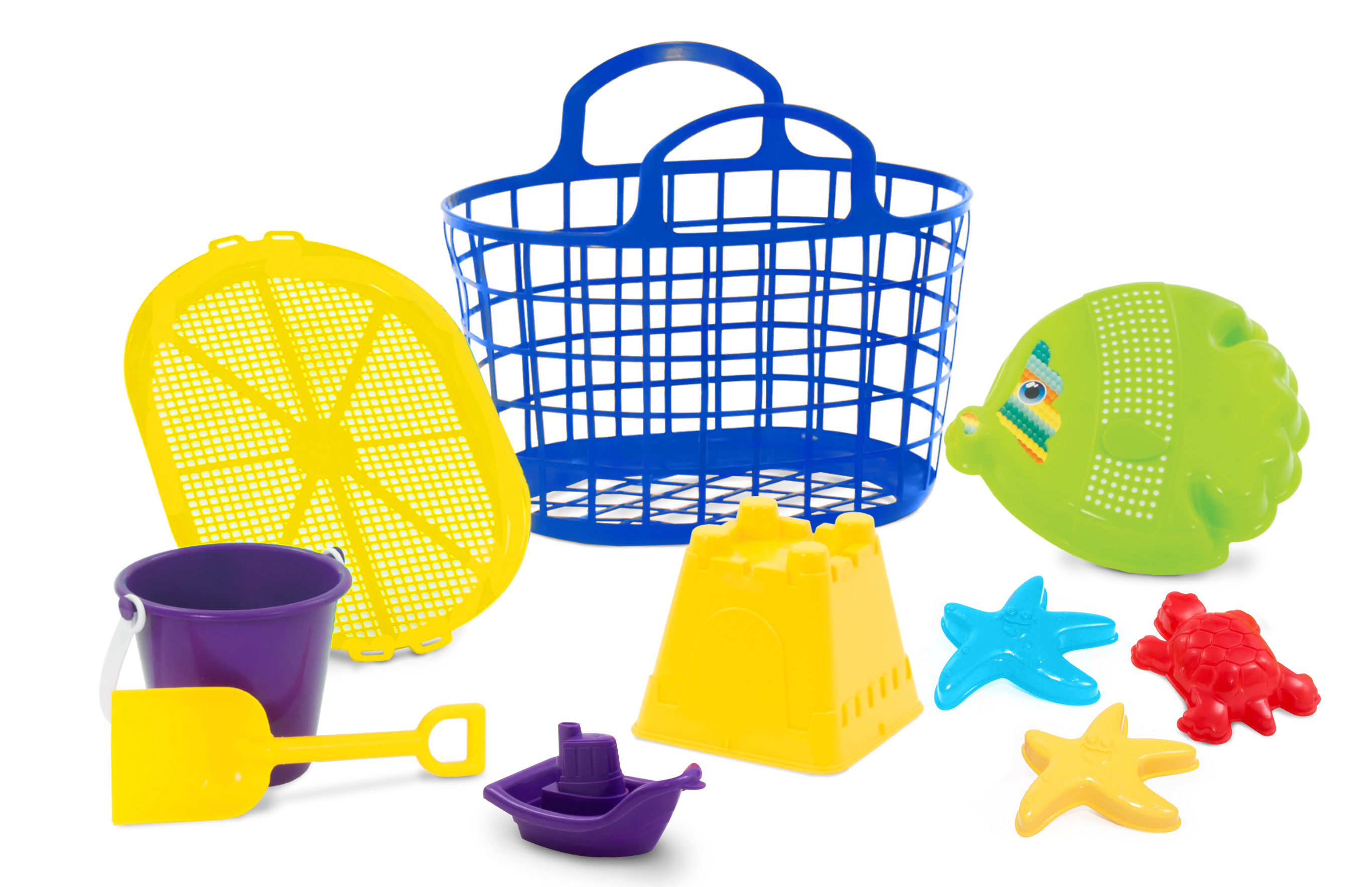 Play Day Beach Basket Set, 10 Pieces - image 4 of 19