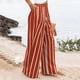 thumbnail image 5 of WILLBEST Pantalones Casuales para Mujer, Pantalones de Playa Casuales con Botones, Cintura Alta, Pierna Ancha y Bolsillo para Mayor Comodidad Diaria. Extra Grande, 5 of 8