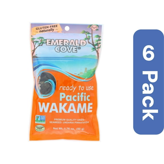 Emerald Cove Organic Wakame Sea Vegetable 1.76 oz (Pack Of 6)