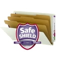 thumbnail image 2 of Smead 29820 3 in. Expansion End Tab Pressboard Classification Folders - Gray-Green/Legal Size (10/Box), 2 of 2