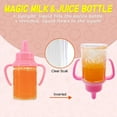 thumbnail image 2 of Cosdoll Magic Disappearing Milk and Juice Baby Lightweight Doll Accessories Plastic, 2.08 oz, 2 Pcs, 2 of 5