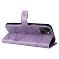 thumbnail image 4 of TECH CIRCLE Embossed Butterfly Case for 2022 iPhone 14 (6.1") - Protective Foldable Stand Flip Cute Case (Purple), 4 of 6
