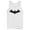 White, variant on Men's Batman Logo Classic Tank Top Athletic Heather Small
