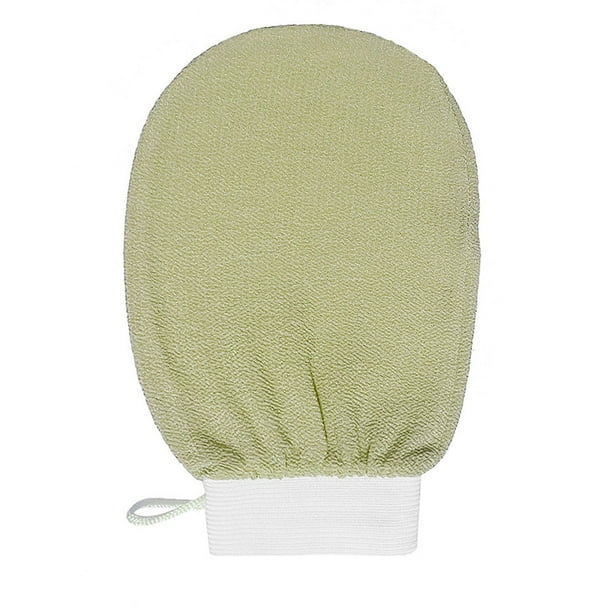 Guantes exfoliantes de cuatro piezas, guantes de ducha de rayón, exfoliante para piel muerta, masaje en la ducha, toalla de baño, guantes de limpieza, paños de baño