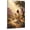 Frame-style, variant on Jesus Praying Canvas Wall Art Religious Christian Decor Inspirational Faith Artwork for Living Room Bedroom Home Office Divine Light Spiritual Gift Print