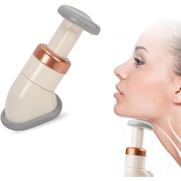 Neckline Slimmer Chin Massager, Portable Neck Exerciser Chin Massager, Face Chin Massager, Neck Massage Machine Double Chin Remover for Home