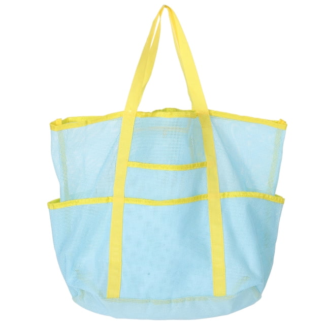 unbranded Bolsa De Malla Portátil Multiusos Para Playa Y Viaje Con Transpirable Y Material Poliéster