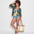 thumbnail image 5 of Lands' End Women's Petite SunShade UPF 50 Hooded Zip Front Rash Guard, 5 of 6