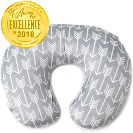 Kids N' Such Minky Nursing Pillow Cover - Best for Breastfeeding Moms - Super Soft Fabric Fits Snug On Infant Nursing Pillows to Aid Mothers While Breast Feeding - Nursing Pillow Slipcover - (Best Diet For Post Baby)