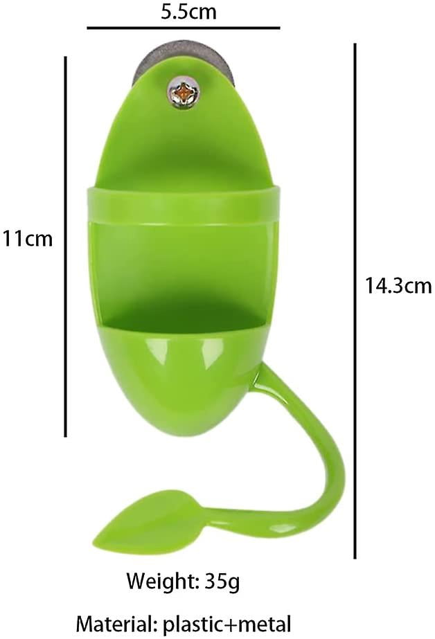 2 Pcs Support de Perroquet avec Perchoirs Supports d'Alimentation pour Oiseaux de Compagnie