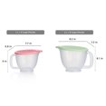 thumbnail image 3 of Set de jarras Tupperware Classic Mix-N-Store verde menta/rosa, 3 of 8