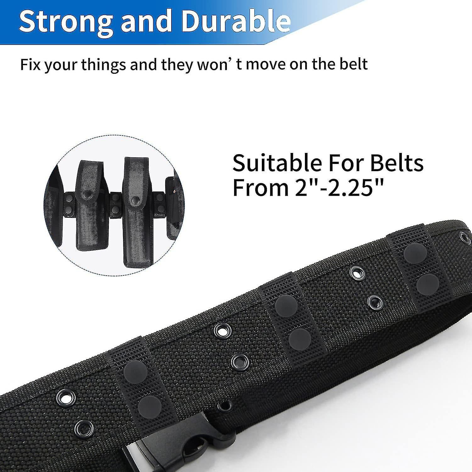 Belt keepers police clearance