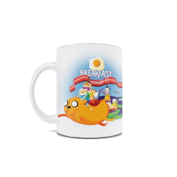 Adventure Time (Breakfast Kingdom) 11 oz White Ceramic Mug WMUG1761