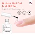 thumbnail image 5 of Saviland 5-in-1 Builder Nail Gel Set - 12 Colors Clear Milky Pink Nudes Base Strengthening Gel Nail Polish for Natural Nail Extensions Nail Art, 5 of 8