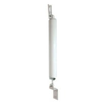 WRS 9" White Pneumatic Screen Door Closer - Light Duty
