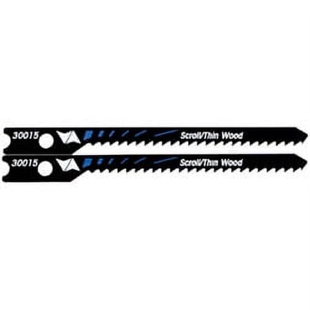 UPC: 0045325300305 | Vermont American 30030 – 2-3/4  10TPI HCS Scroll Cut U-Shk Jigsaw Blade