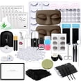 thumbnail image 1 of Kit de extensión de pestañas DNSGOOR Professional con cabeza de maniquí, 1 of 9