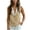 Khaki(Tank Top), variant on GUACER Cotton Linen Sleeveless V-Neck Tank Top for Women Lace Trim Button Down Casual Blouses