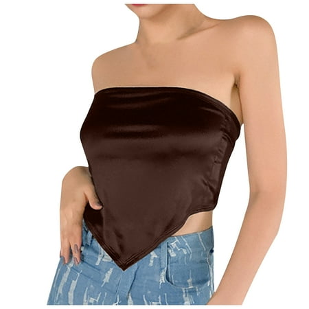 

KI-8jcuD Casual Bra Slim Fashion Solid Bandage Vest Women s Color Backless Women s Blouse Casual Shirts Women Fitted Too Beach Sayings Tops for Women 4X Tops Basics Top Women Compression Shirt