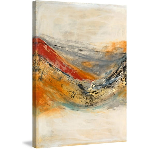 "Entwine I" Painting Print on Wrapped Canvas