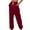 Wine, variant on jjayotai Womens Cinch Bottom, Baggy Workout Sweatpants High Waisted Gym Athletic Joggers for Teen Girls Lounge Pants with Pockets White S