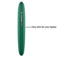 thumbnail image 6 of Mosiso Water Repellent Lycra Sleeve Bag Cover for 11-11.6 Inch MacBook Air/12.3 inch Microsoft Surface Pro 6/5/4/3 Laptop Sleeve Case,Peacock Green, 6 of 6