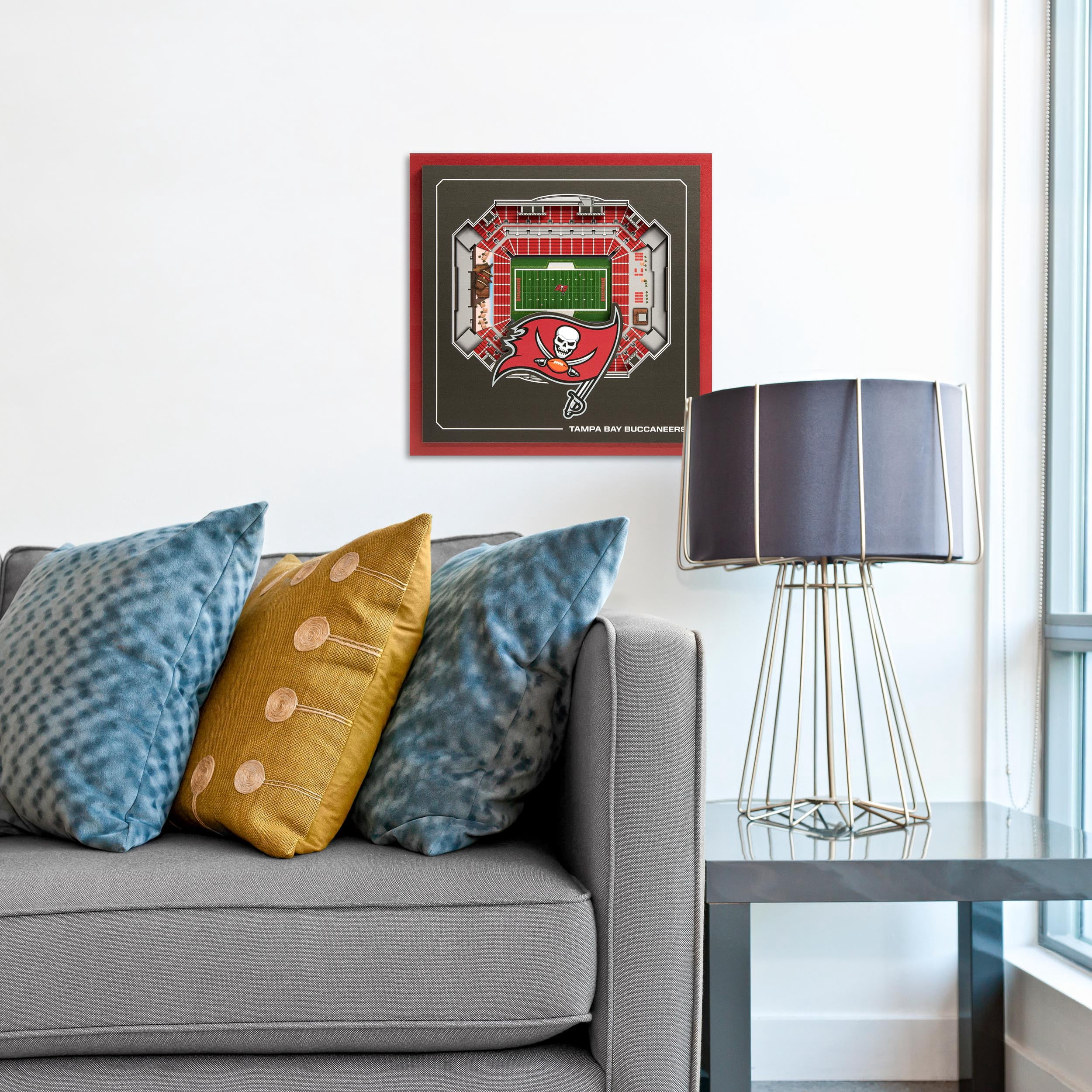 YouTheFan NFL Tampa Bay Buccaneers Stadium Series 3D Wall Art