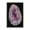 black, variant on RKSupls Framed Canvas Wall Art Print Painting, Amethyst Geode Crystal Watercolor Vertical Frame Ready to Hang for Living Room Bedroom Home Office Decor