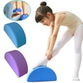 thumbnail image 3 of KRONDO D-Shaped EVA Yoga Block – Non-Slip Pilates Brick for Back Support and Stretching, 9.1x5.9x3.9 Inch, 3 of 10