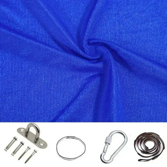 golytefs Elastic Snuggle Swing Heavy Duty Hammock Hanging Chair for Adults (Blue)