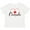 AA-White, variant on Inktastic Canada-heart and Maple Leaf Boys or Girls Toddler T-Shirt