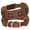 Brown, variant on Didog Sturdy Genuine Leather Dog Collar,Heavy Duty Soft Leather Dog Collar for Medium & Large Dogs