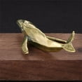 thumbnail image 7 of Vintage Brass Whale Statue Miniature Antique Ornament for Artistic Homes Display, 7 of 7