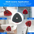 thumbnail image 4 of 2 Pack Spin Mop Scrub Brush Head Compatible with Ocedar EasyWring 1-Tank System | Thickened Sponge Scouring Pad for Tub, Tile, Wall, Floor, Kitchen, 4 of 8