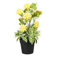 thumbnail image 2 of Travelwant Artificial Coreopsis Flowers with Pot,Outdoor UV Resistant Plants, Artificial Fake Silk Flowers for House Decorations, Bathroom, Wedding,, 2 of 7