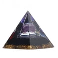 thumbnail image 1 of Pyramide d'Énergie Positive, Pyramides de Cristal Multifonctionnelles Faites à la Main pour Réduire le Stress, 1 of 7