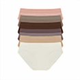thumbnail image 6 of Joyspun Women's Seamless Bikini Panties, 6-Pack, Sizes XS-XXXL, 6 of 6
