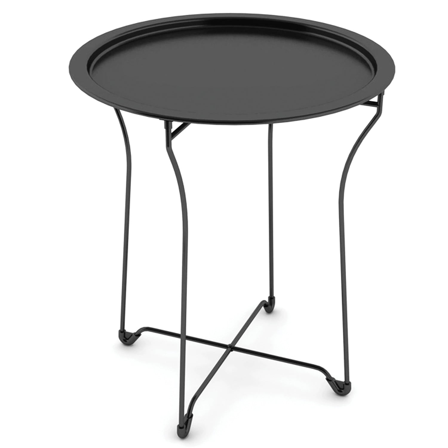 Atlantic Metal Side Table, Black - Walmart.com - Walmart.com