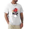 thumbnail image 1 of Camiseta de Nyango Star Mascot Drummer para hombre camisa de sudor tops de verano camisetas gráficas 4500, 1 of 6
