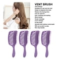 thumbnail image 3 of Detangling Brush, Portable Mellow Teeth Styling Vent Paddle Brush  for Home, 3 of 7