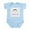 Sky Blue, variant on CafePress - 7X7_Apparel Holdme Body Suit - Baby Light Bodysuit, Size Newborn - 24 Months