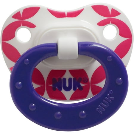Nuk Bold Dots Orthodontic Pacifier Girl