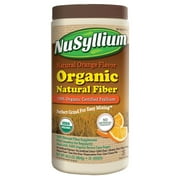 NuSyllium Psyllium Fiber Supplement Promotes Heart Health, Orange, 30.5 oz, 2 Pack
