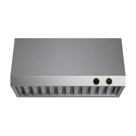 36 in. 900 CFM Under Cabinet Range Hood in Stainless Steel with Gold