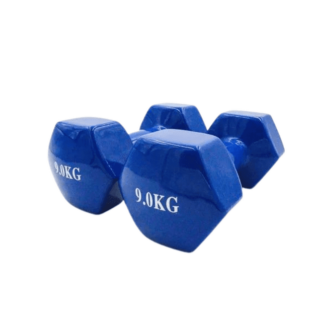 2 Mancuernas De Vinil 9KG High End Fitness Mancuerna_9kg_HF