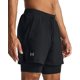 thumbnail image 3 of Pantalones cortos Under Armour para mujer Fly by Black/Astro Pink XL, 3 of 4