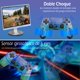 thumbnail image 4 of Controlador Inalámbrico para PS4, Compatible con PlayStation 4/4 Slim/4 Pro/PC Windows, Diseño Cuadrado Azul y Verde, 4 of 8